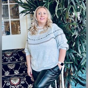 🔥Warm winter sweater Sz 1X Philosophy